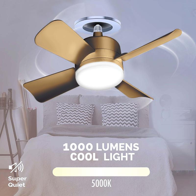 LumiFan™ – Ventilatore con Lampada LED 2-in-1