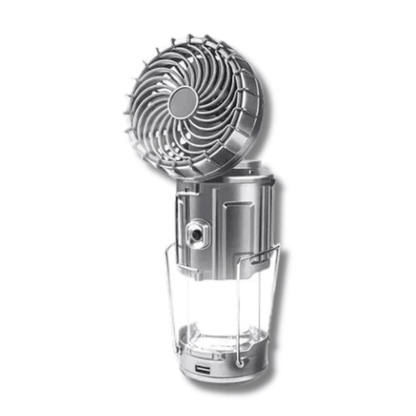 Lampada da Campeggio Portatile a LED con Ventilatore