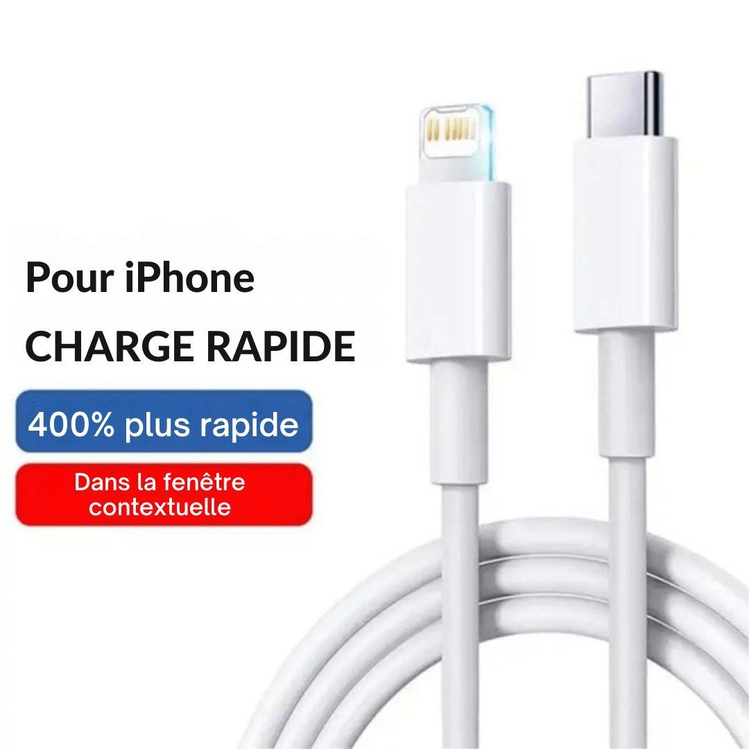 20W PD Snellaadkabel voor iPhone en iPad - Telune