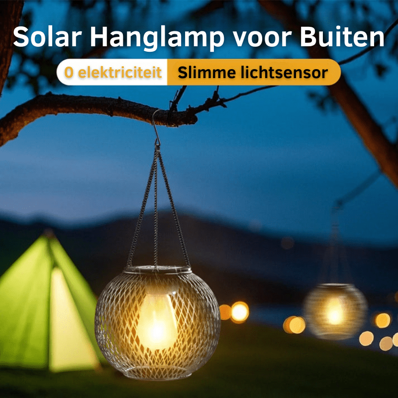 LumaGlow™ – Lampada Solare da Esterno a Sospensione
