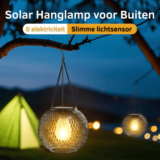 LumaGlow™ – Lampada Solare da Esterno a Sospensione