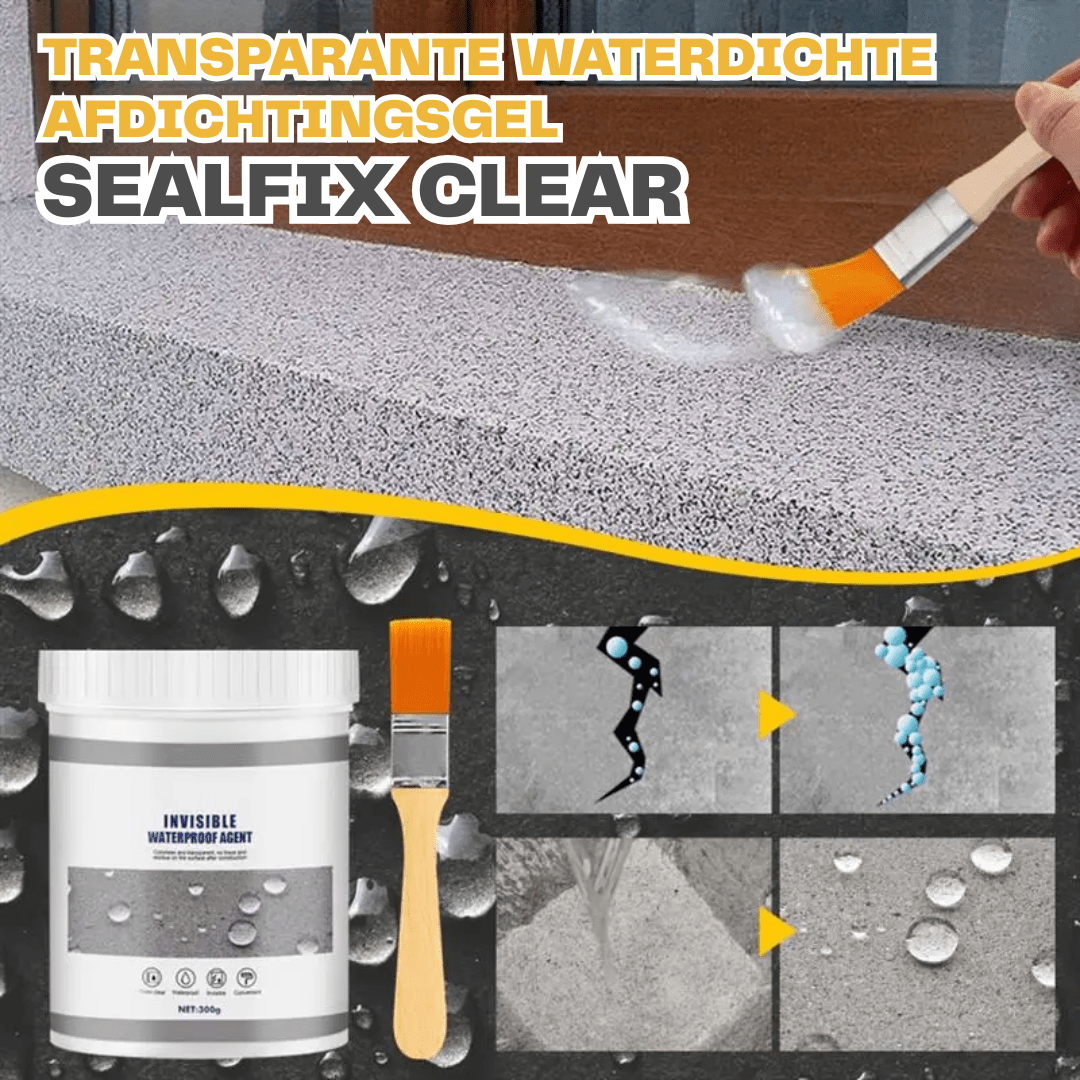 Gel Sigillante Impermeabile Trasparente – SEALFIX CLEAR
