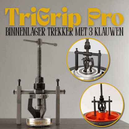 TriGrip Pro – Estrattore di Cuscinetti Interni a 3 Ganasce