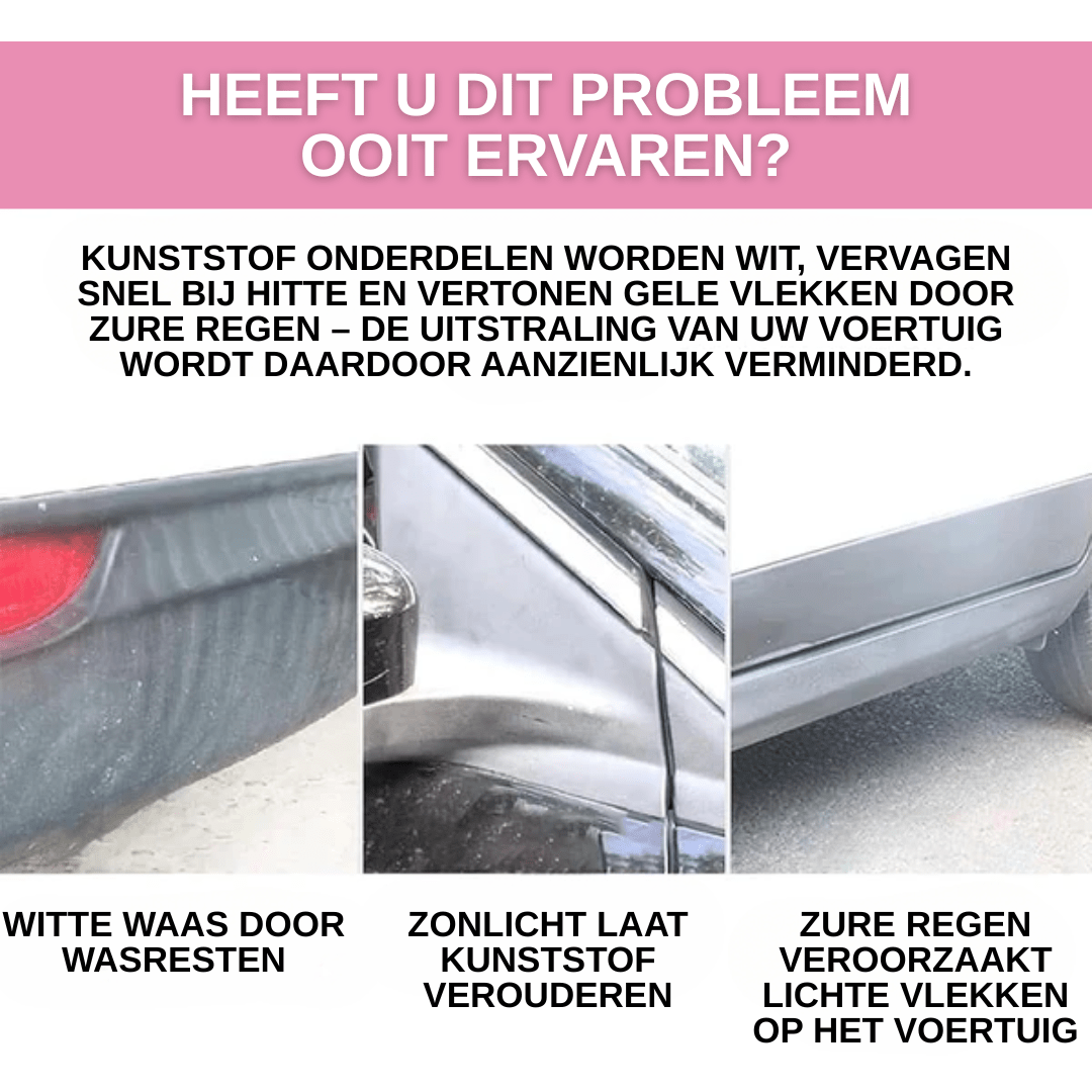 Gloss Dressing™ – Rigeneratore per Plastica & Gomma