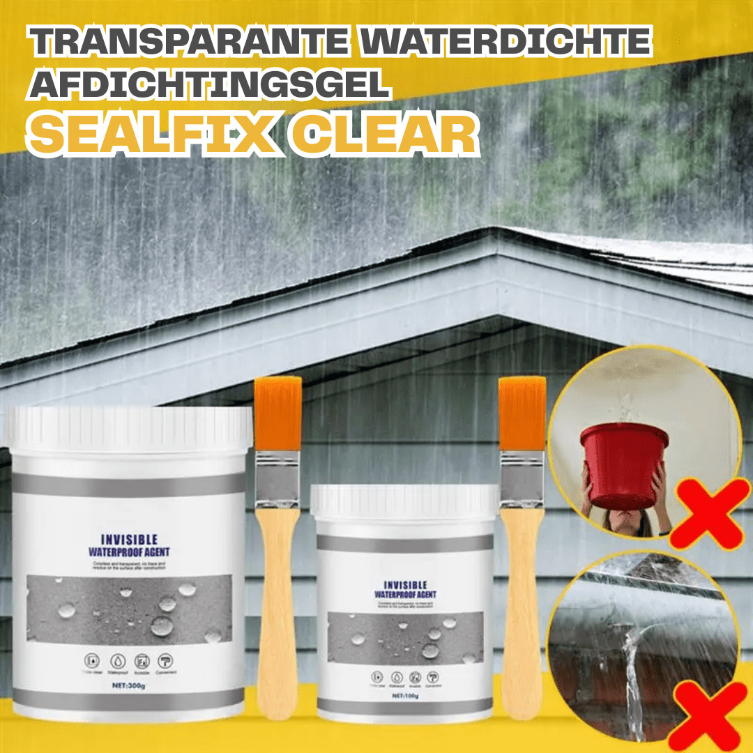 Gel Sigillante Impermeabile Trasparente – SEALFIX CLEAR