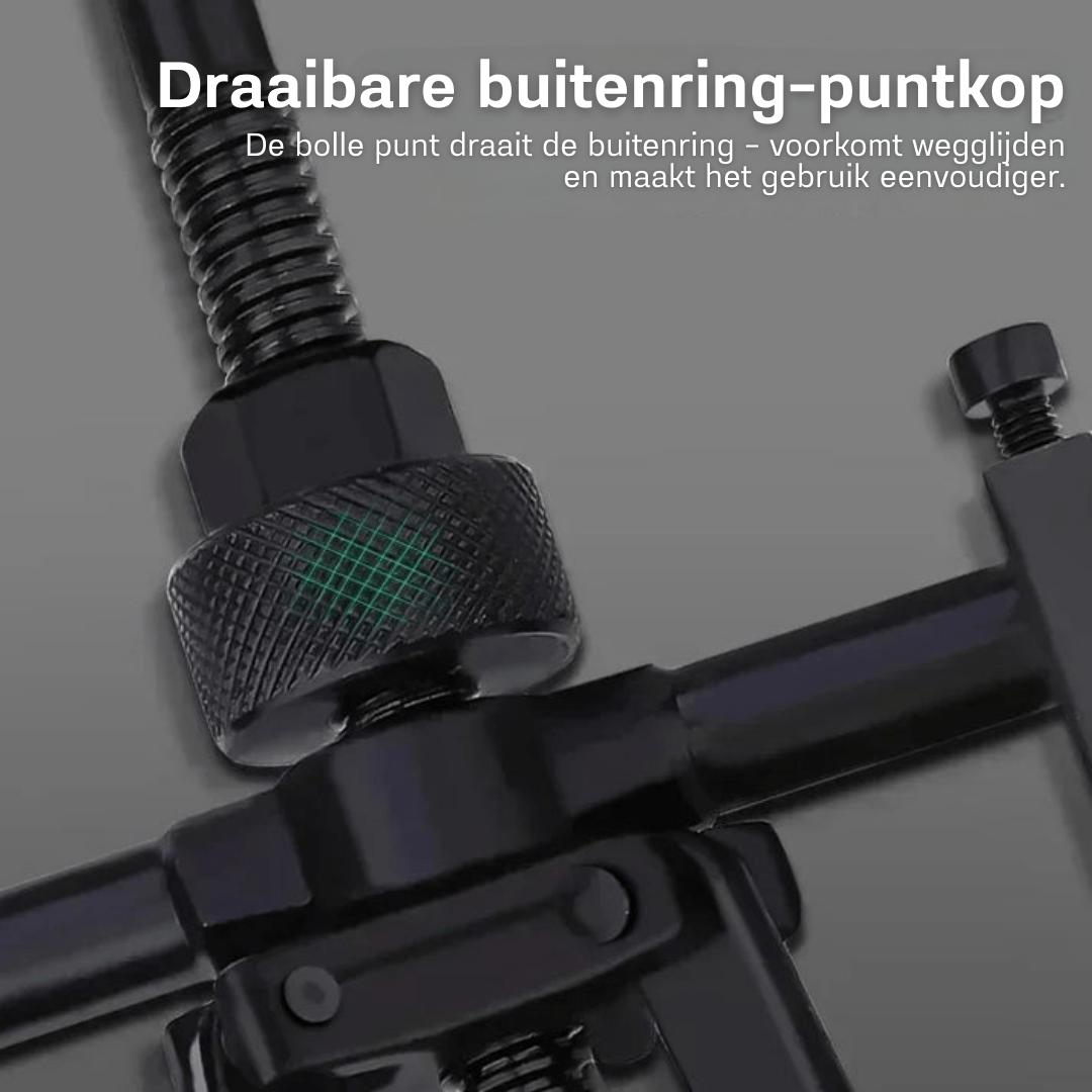 TriGrip Pro – Estrattore di Cuscinetti Interni a 3 Ganasce