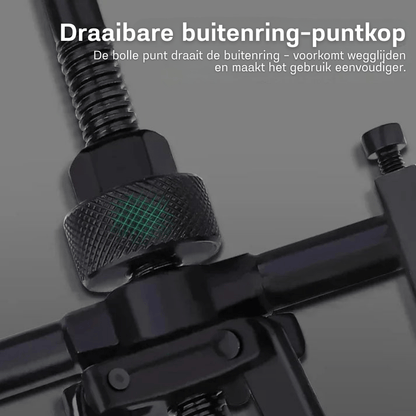 TriGrip Pro – Estrattore di Cuscinetti Interni a 3 Ganasce