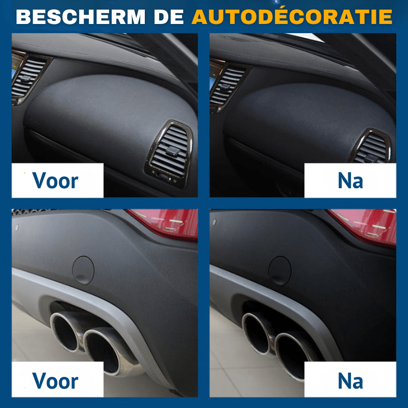 PlastiShine™ – Restauratore Universale per Parti in Plastica dell’Auto