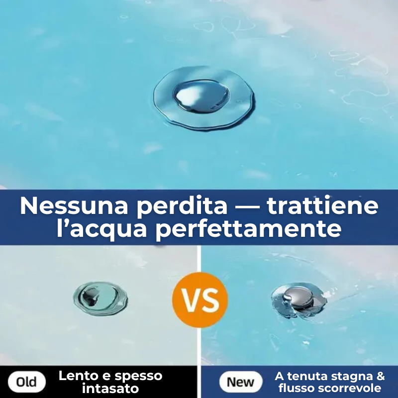 Drainix™ – Tappo Universale per Lavabo