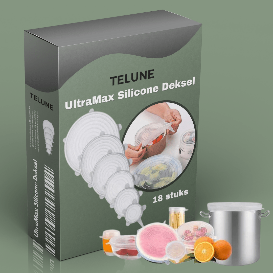 UltraMax Silicone Deksel - Telune