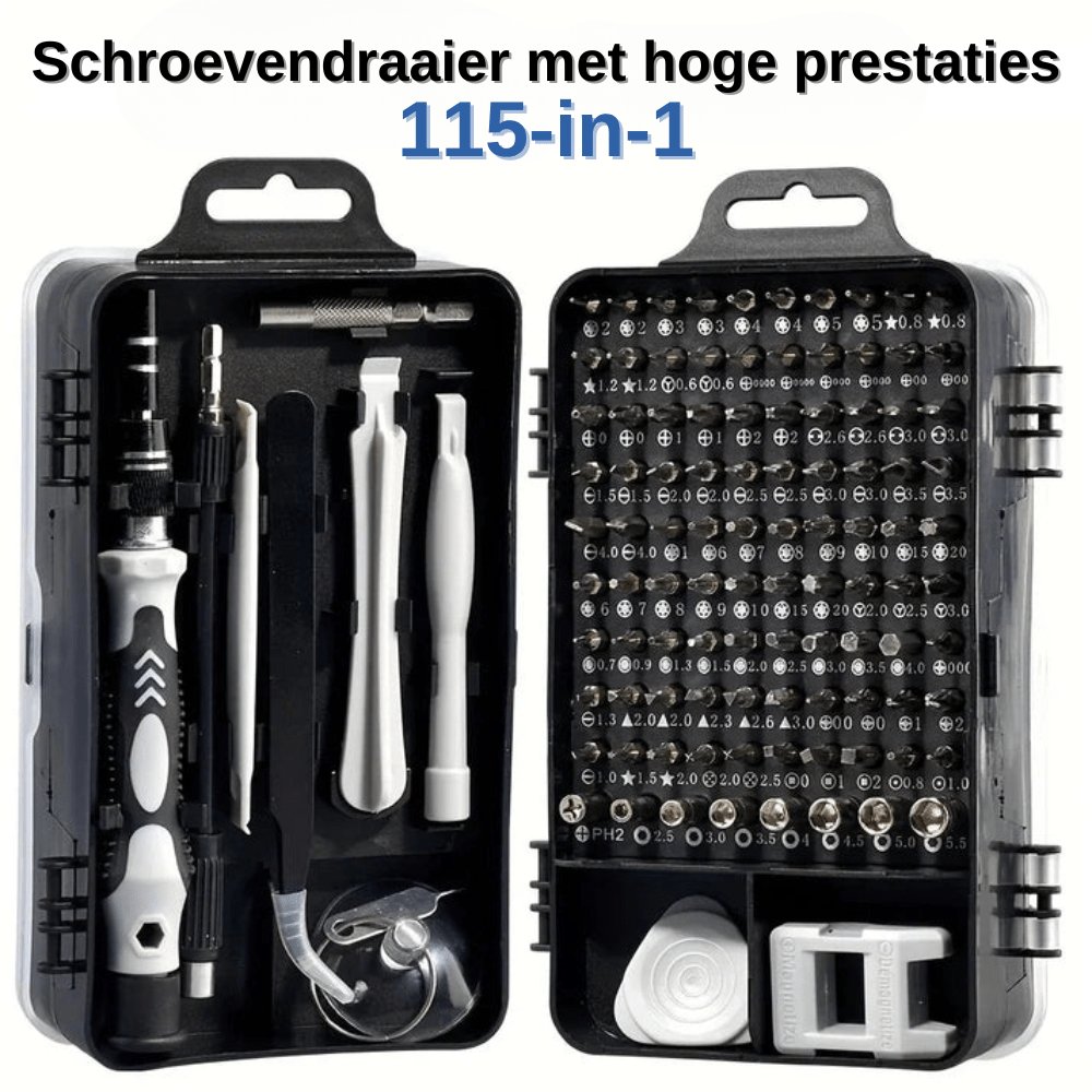 Set di Cacciaviti di Precisione 115-in-1