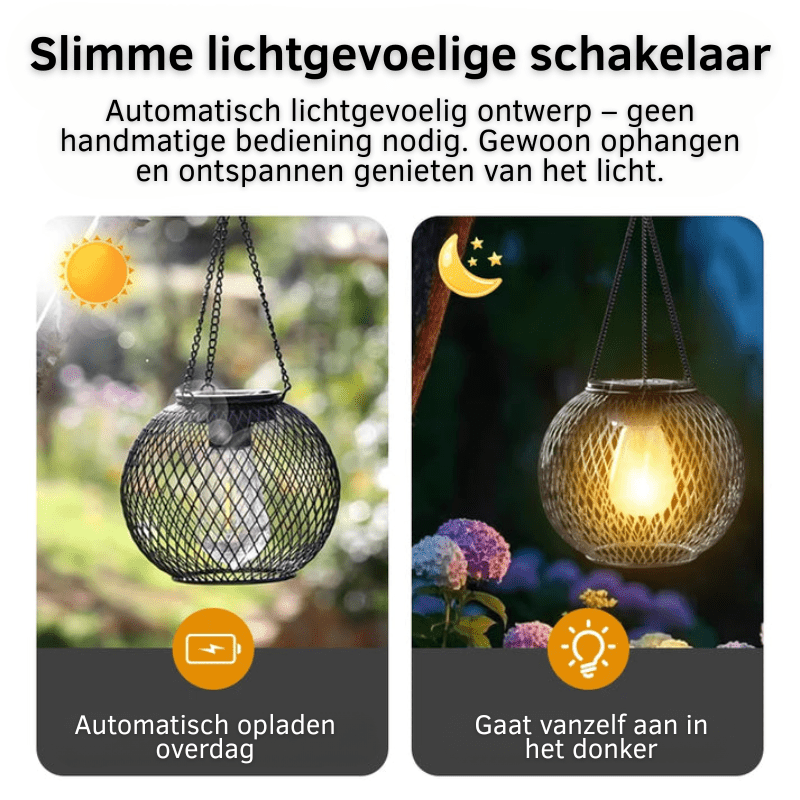 LumaGlow™ – Lampada Solare da Esterno a Sospensione