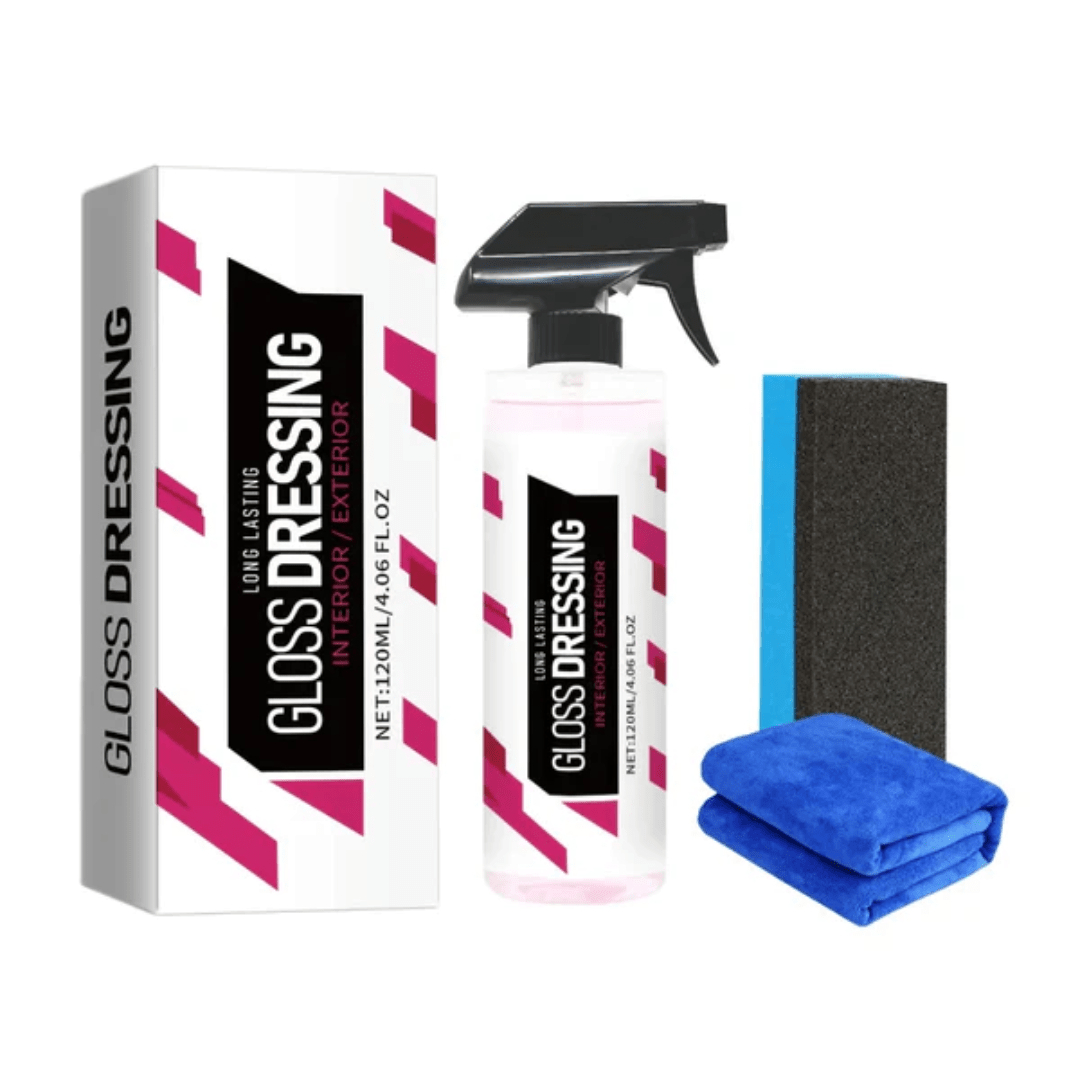 Gloss Dressing™ – Rigeneratore per Plastica & Gomma