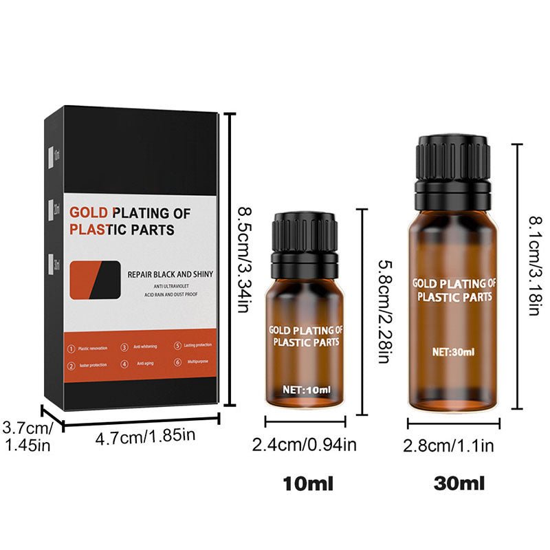 PlastiShine™ – Restauratore Universale per Parti in Plastica dell’Auto