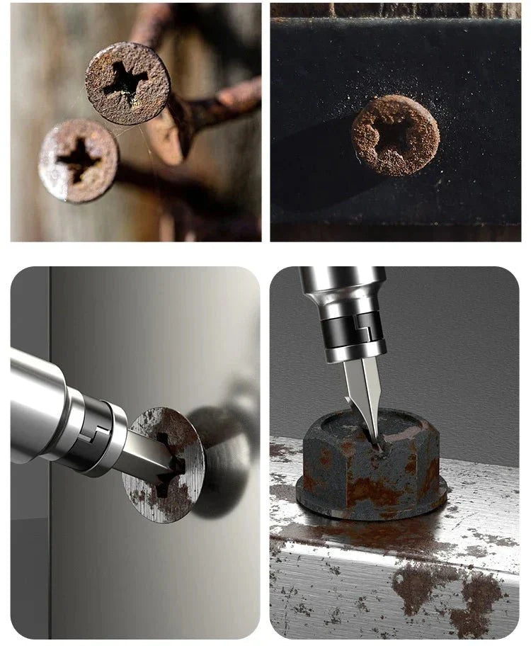 Cacciavite a Percussione Professionale con Punte