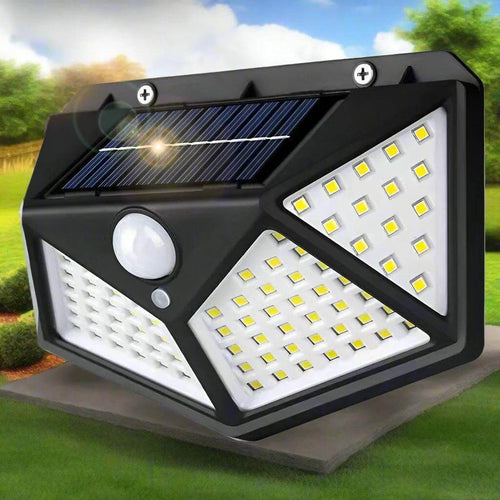 Lampada Solare da Parete con 100 LED