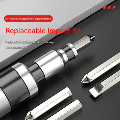 Cacciavite a Percussione Professionale con Punte