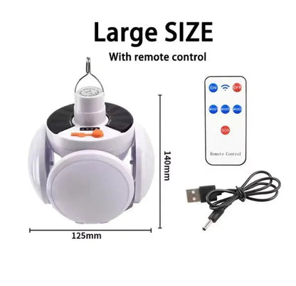 Lampada Solare Pieghevole 2-in-1 FOLDGLAZE