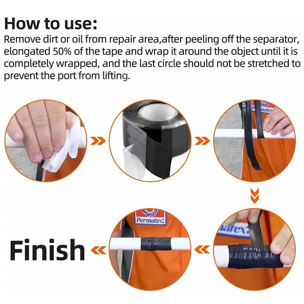 Nastro in Silicone Super Resistente