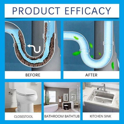 FlowFix™ – Potente Sturatore per Tubi e Scarichi