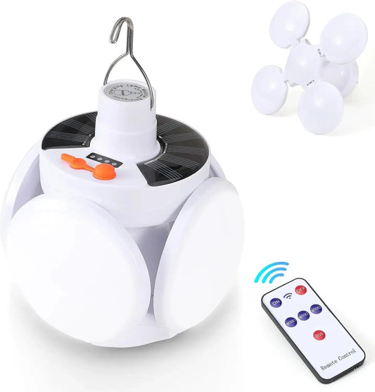 Opvouwbare 2 - in - 1 Zonnelamp FOLDGLAZE - Telune