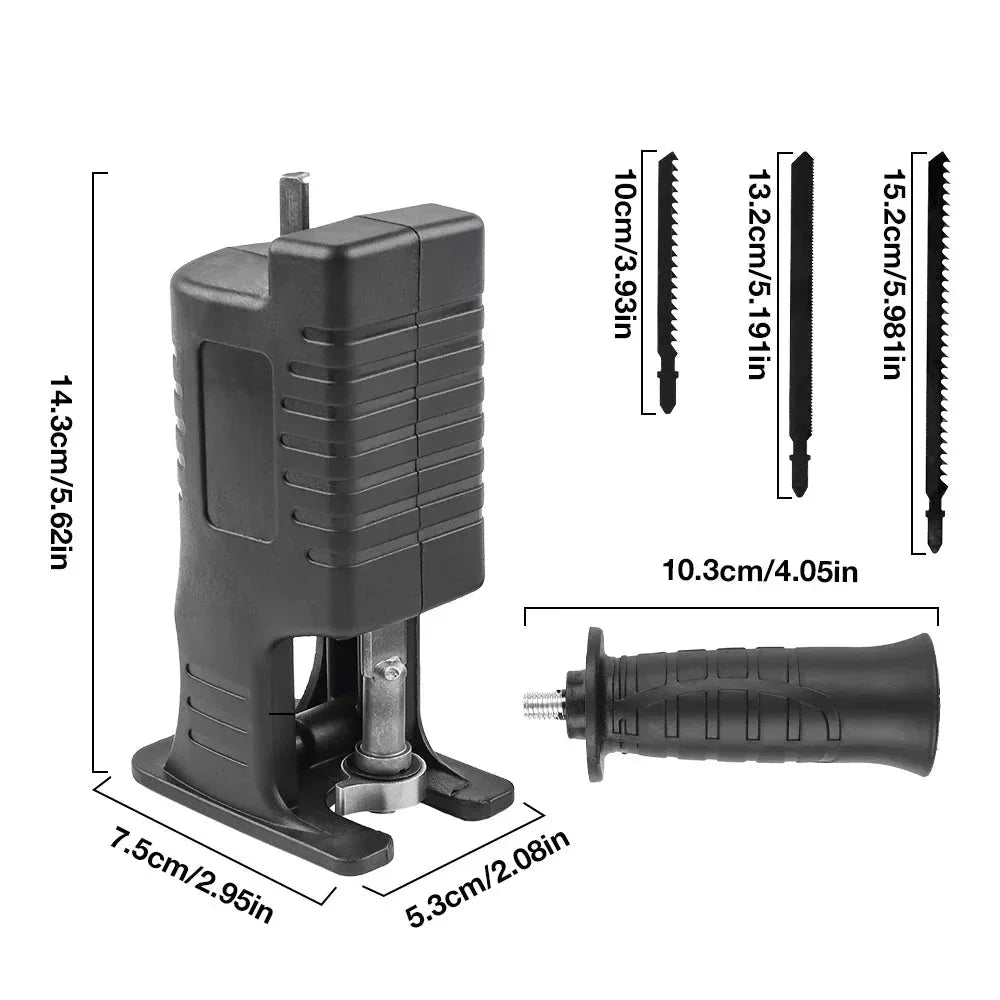 Kit Adattatore per Sega Alternativa per Trapani Elettrici