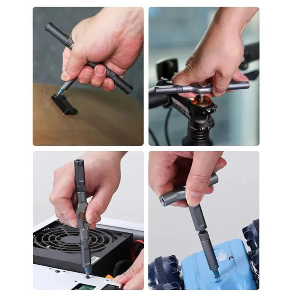 FixMate™ – Set di Cacciaviti a Cricchetto 24-in-1