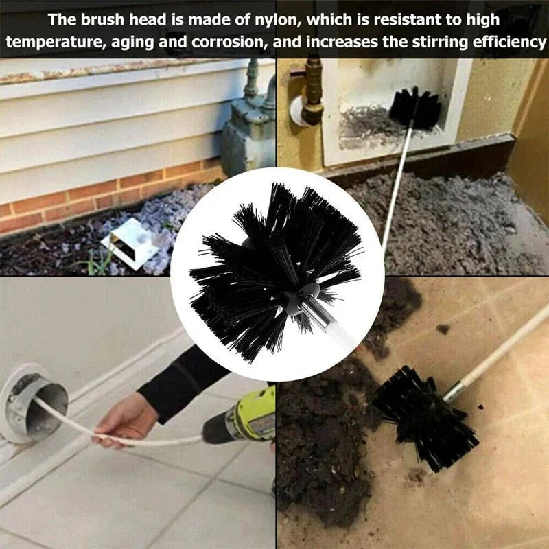 FlueFlex™ – Kit di Pulizia Flessibile per Camino & Asciugatrice