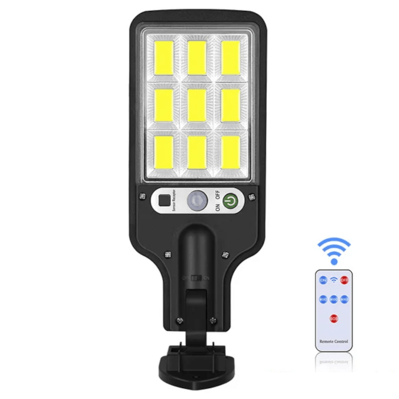 Faretto Solare a LED con Sensore di Movimento