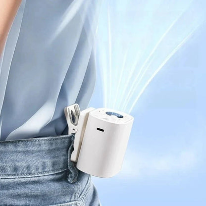 WindFlex™ – Ventilatore USB a 360° con Clip & 100 Velocità