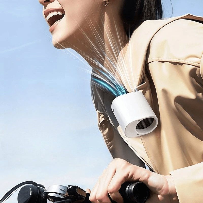 WindFlex™ – Ventilatore USB a 360° con Clip & 100 Velocità